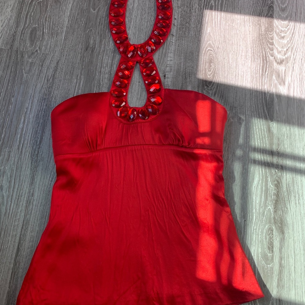 Red rubi top